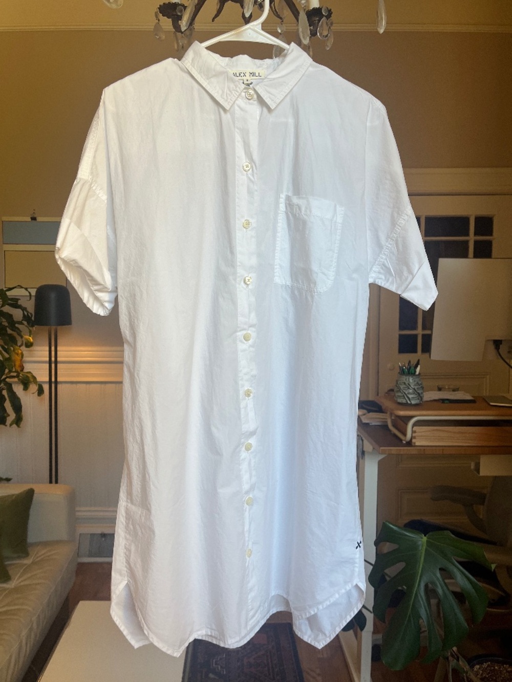 Alex Mill Kate Shirtdress in Poplin